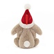 Jellycat Knuffel Bashful Christmas Bunny Decoration