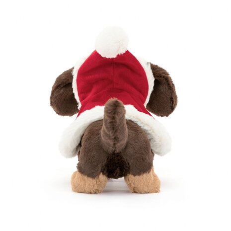 Jellycat Knuffel Teckel Winter Warmer Otto Sausage Dog