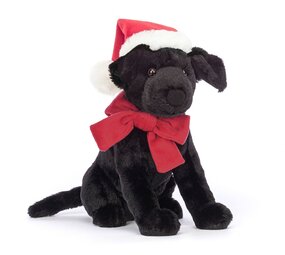 Jellycat Knuffel Winter Warmer Pippa Black Labrador