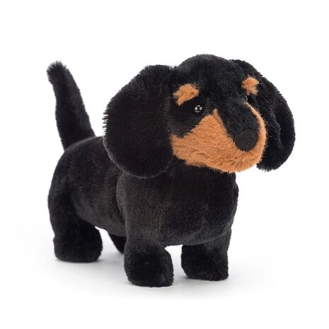 Jellycat Knuffel Hond Freddie Sausage Dog Small Jellycat Knuffel Hond Freddie Sausage Dog Small