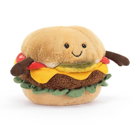 Jellycat Knuffel Amuseable Burger