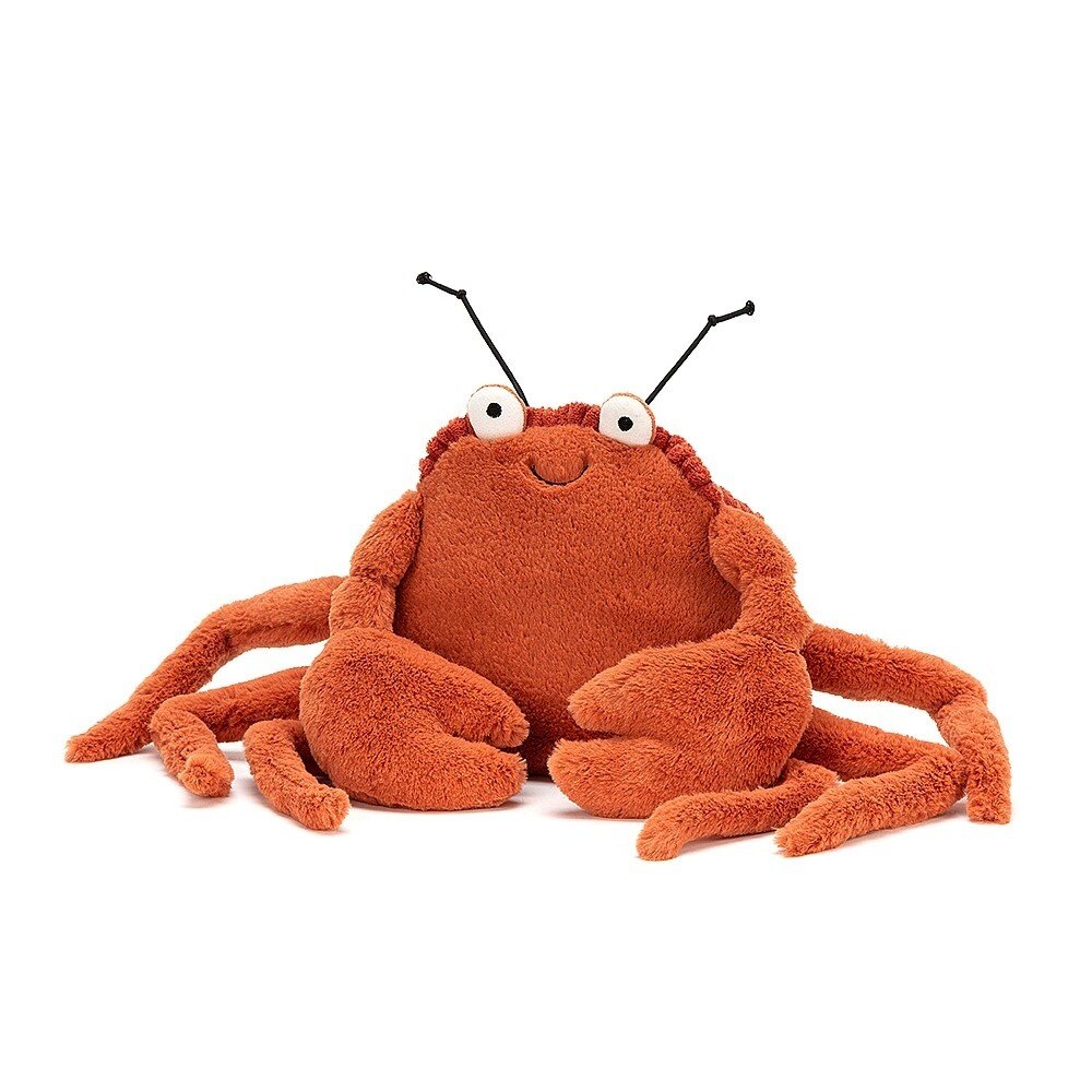 Jellycat Knuffel Krab Crispin Crab Small Jellycat Knuffel Krab Crispin Crab Small