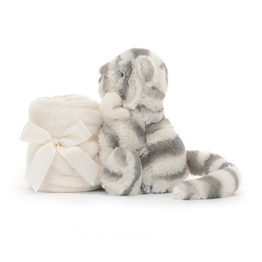 Jellycat Knuffeldoek Bashful Snow Tiger Soother
