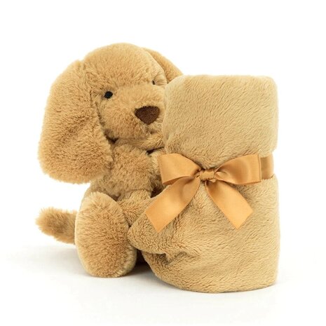 Jellycat Knuffeldoek Bashful Toffee Puppy Soother