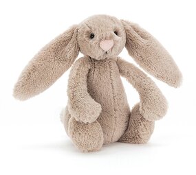 Jellycat Knuffel Konijn Little Bashful Beige Bunny Jellycat Knuffel Konijn Little Bashful Beige Bunny