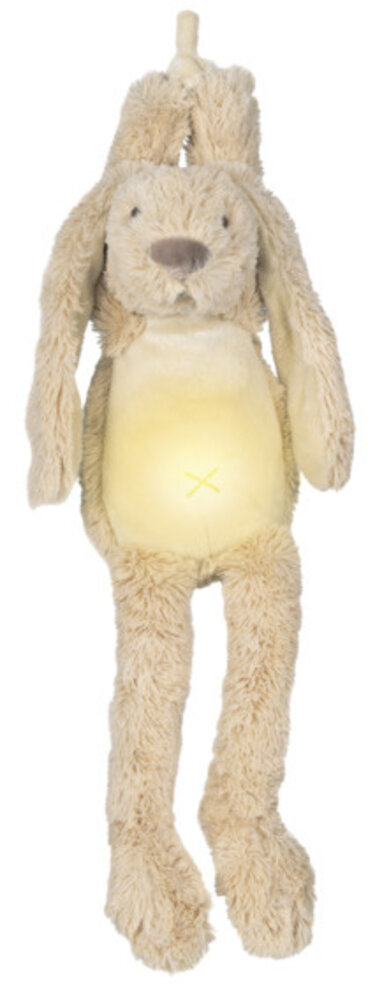 Happy Horse Knuffel Konijn Richie Beige met Nachtlamp en Geluid 34cm
