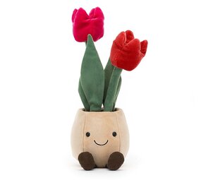 Jellycat Knuffel Tulp Amuseable Tulip Pot