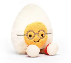 Jellycat Knuffel Gekookt Ei Amuseable Boiled Egg Geek