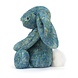 Jellycat Knuffel Konijn Bashful Luxe Bunny Azure Original