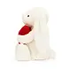 Jellycat Knuffel Konijn Bashful Red Love Heart Bunny Original