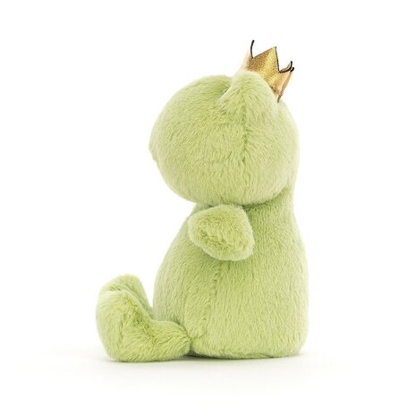 Jellycat Knuffel Kikker Crowning Croaker Green