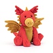 Jellycat Knuffel Draak Darvin Dragon