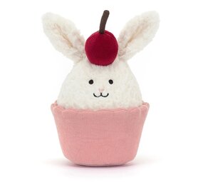 Jellycat Knuffel Dainty Dessert Bunny Cupcake Jellycat Knuffel Dainty Dessert Bunny Cupcake