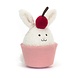 Jellycat Knuffel  Dainty Dessert Bunny Cupcake