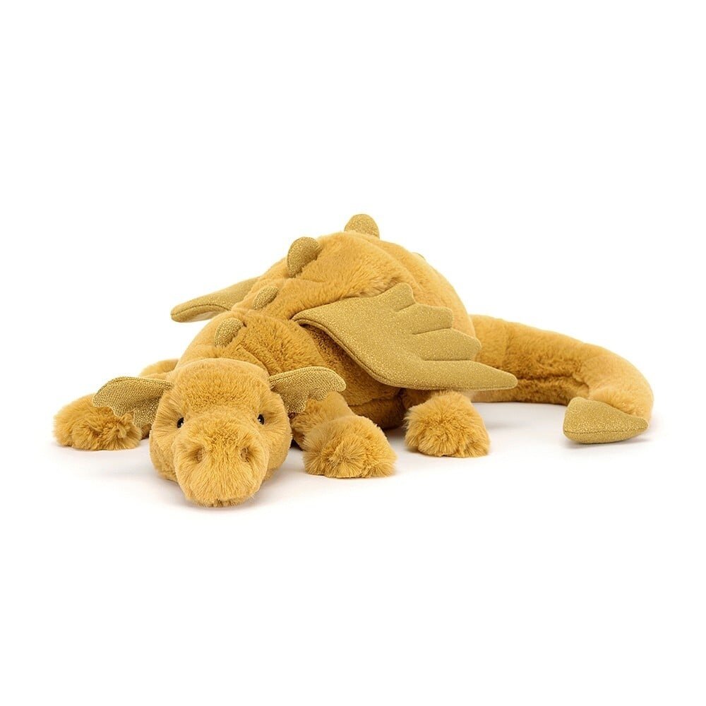 Jellycat Knuffel Draak Golden Dragon Large