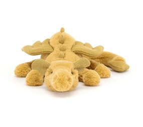 Jellycat Knuffel Draak Golden Dragon Little