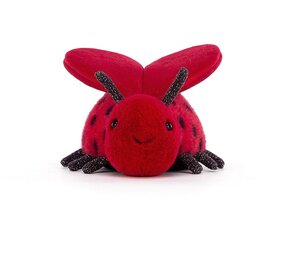 Jellycat Knuffel Lieveheersbeestje Loulou Love Bug