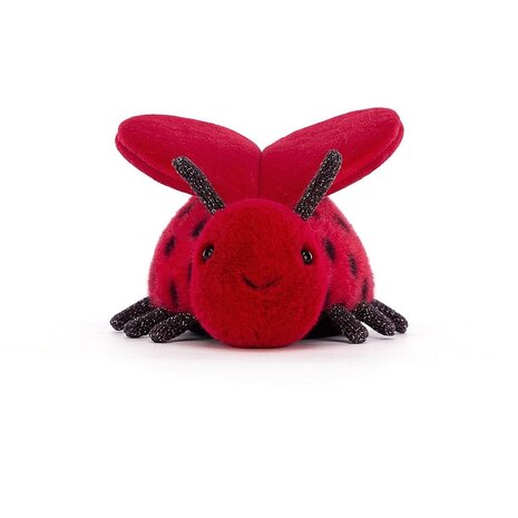Jellycat Knuffel Lieveheersbeestje Loulou Love Bug