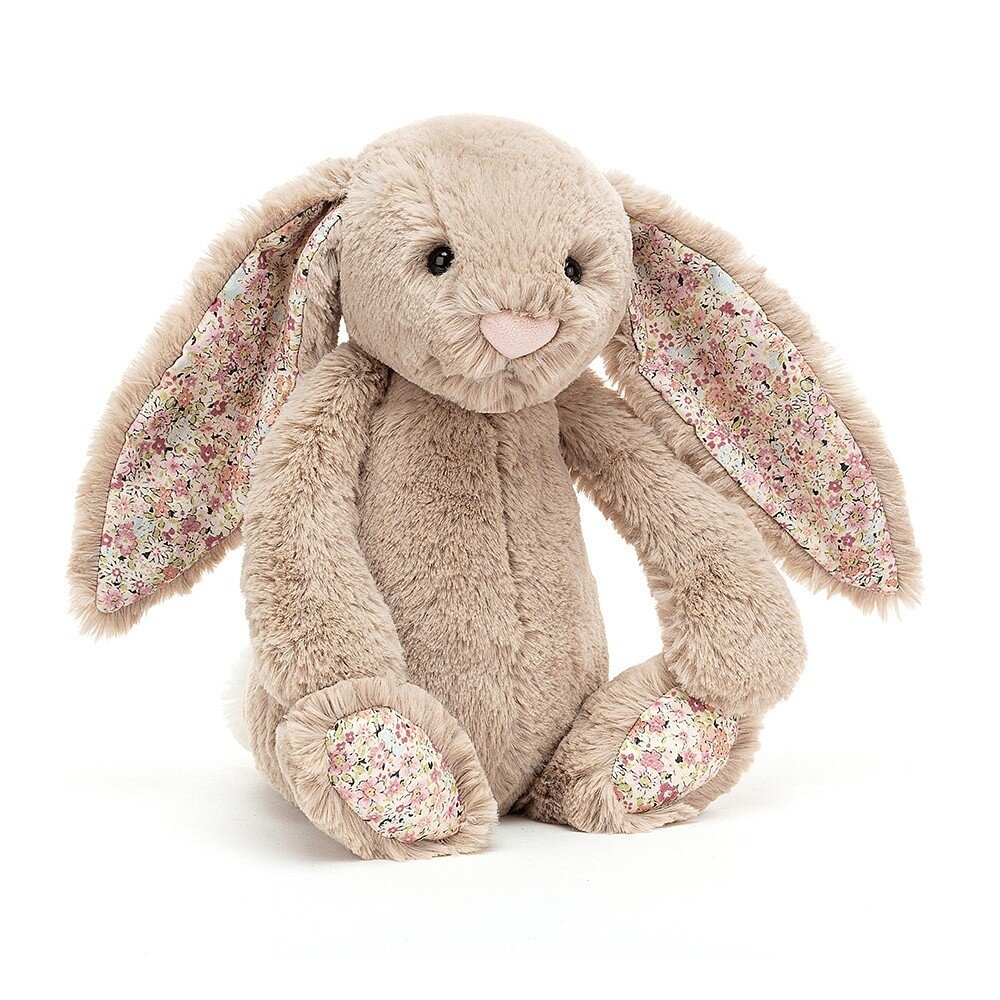 Jellycat Knuffel Konijn Blossom Bea Beige Bunny Medium Jellycat Knuffel Konijn Blossom Bea Beige Bunny Medium