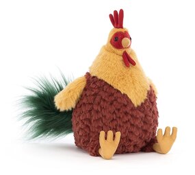 Jellycat Knuffel Haan Cluny Cockerel Jellycat Knuffel Haan Cluny Cockerel