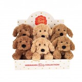 Hermann teddy Knuffel Hond Liggend 20 cm