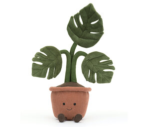 Jellycat Knuffel Amuseable Monstera Plant Jellycat Knuffel Amuseable Monstera Plant