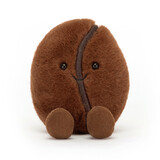 Jellycat Knuffel Amuseable Coffee Bean Jellycat Knuffel Amuseable Coffee Bean