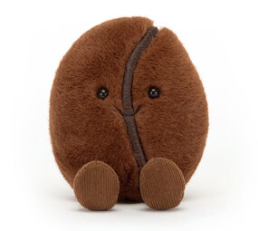 Jellycat Knuffel Amuseable Coffee Bean Jellycat Knuffel Amuseable Coffee Bean