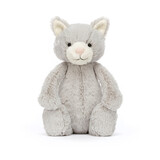 Jellycat Knuffel Kat Bashful Grey Kitty Original Jellycat Knuffel Kat Bashful Grey Kitty Original