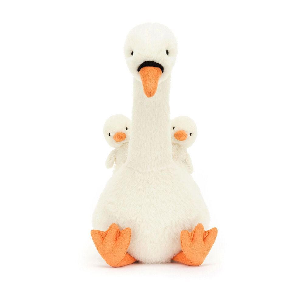 Jellycat Knuffel Zwaan Featherful Swan