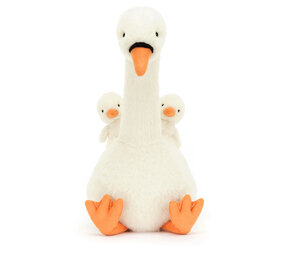 Jellycat Knuffel Zwaan Featherful Swan Jellycat Knuffel Zwaan Featherful Swan