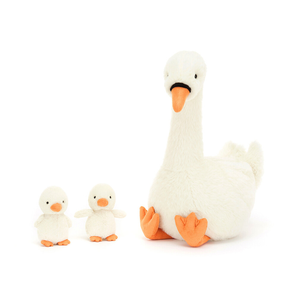 Jellycat Knuffel Zwaan Featherful Swan