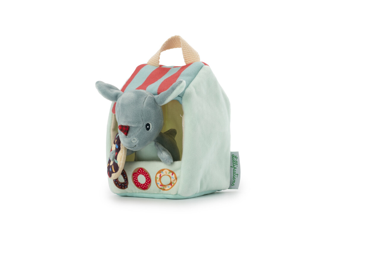 Lilliputiens Knuffel Joe's Donuts Kraampje