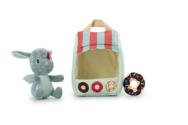 Lilliputiens Knuffel Joe's Donuts Kraampje