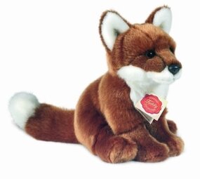 Hermann teddy Knuffel Vos Zittend