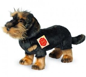 Hermann teddy Knuffel Hond Ruwharige Teckel