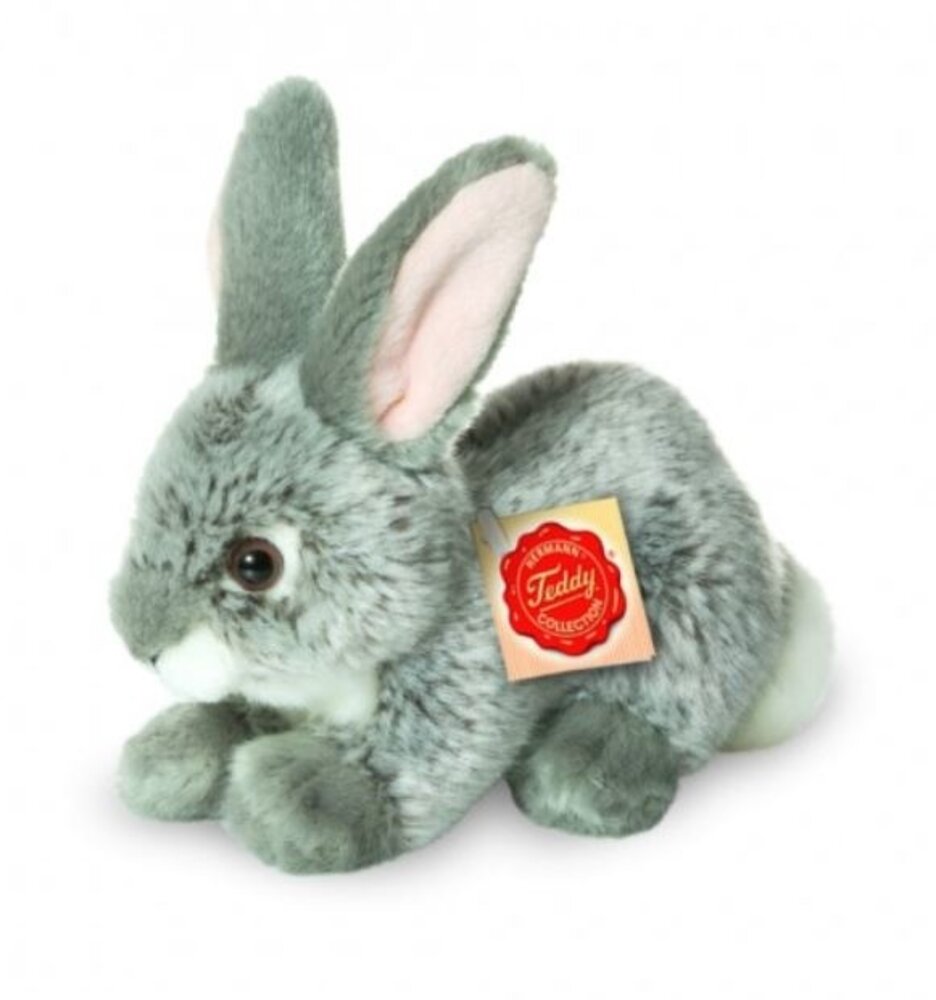 Hermann teddy Knuffel Haas Grijs Hermann teddy Knuffel Haas Grijs