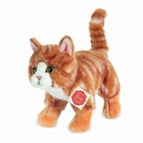 Hermann teddy Knuffel Kat Rood Staand Hermann teddy Knuffel Kat Rood Staand