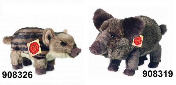 Hermann Teddy Knuffel Wild Zwijn 30cm