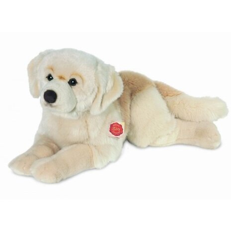 Hermann teddy Knuffel Hond Golden Retriever Liggend 60 cm Hermann teddy Knuffel Hond Golden Retriever Liggend 60 cm