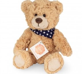 Hermann teddy Knuffel Teddy 23 cm Beige of Bruin Hermann teddy Knuffel Teddy 23 cm Beige of Bruin
