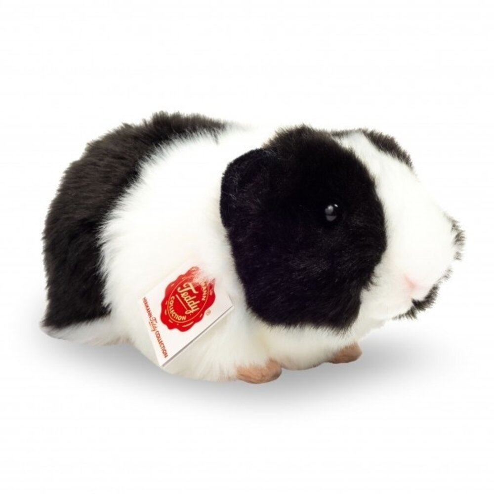 Hermann teddy Knuffel Cavia Zwart Wit Hermann teddy Knuffel Cavia Zwart Wit