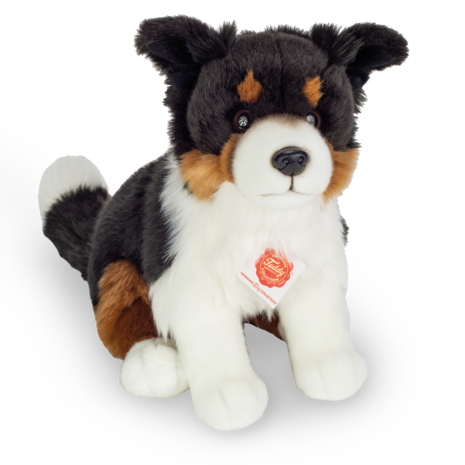 Hermann teddy Knuffel Hond Border Collie tri-color Hermann teddy Knuffel Hond Border Collie tri-color