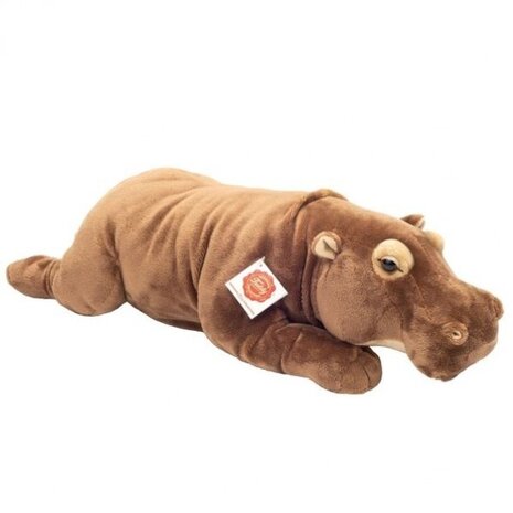 Hermann teddy Knuffel Nijlpaard Liggend 48 cm Hermann teddy Knuffel Nijlpaard Liggend 48 cm