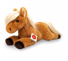 Hermann teddy Knuffel Paard Liggend 34 cm Hermann teddy Knuffel Paard Liggend 34 cm