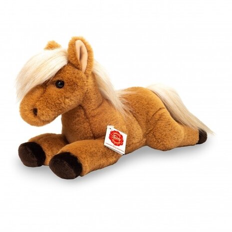 Hermann teddy Knuffel Paard Liggend 34 cm Hermann teddy Knuffel Paard Liggend 34 cm