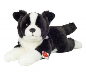 Hermann teddy Knuffel Hond Border Collie Liggend 45 cm Hermann teddy Knuffel Hond Border Collie Liggend 45 cm