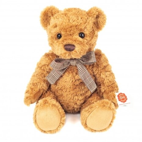 Hermann teddy Knuffel Teddy Hazelnootbruin met Bromstem 32cm Hermann teddy Knuffel Teddy Hazelnootbruin met Bromstem 32cm