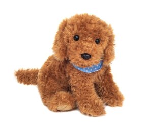 Hermann teddy Knuffel Hond Goldendoodle Zittend 30cm