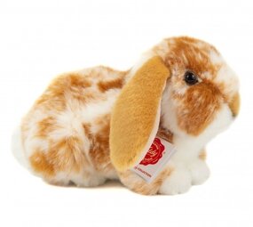 Hermann teddy Knuffel Konijn Ram Bruin Wit 23cm Hermann teddy Knuffel Konijn Ram Bruin Wit 23cm